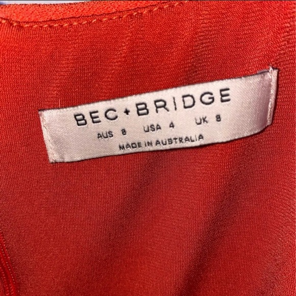 Orange Bec + Bridge Cocktail dress - Picture 3 of 4